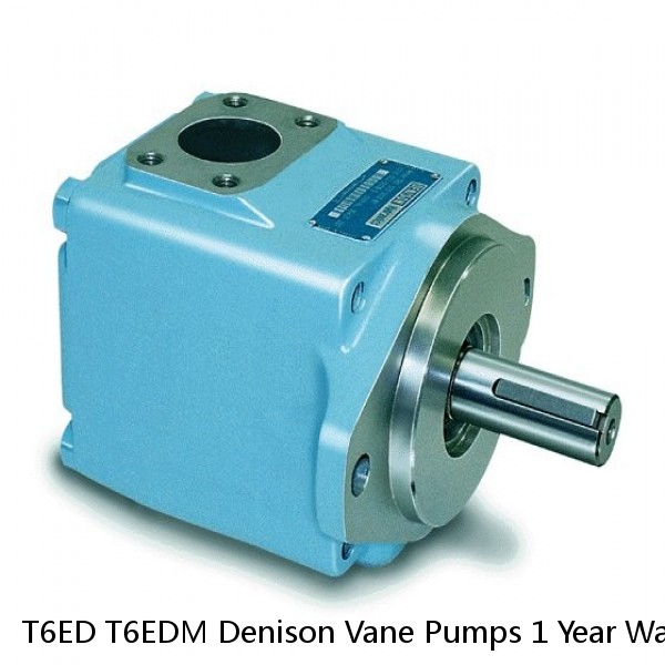 T6ED T6EDM Denison Vane Pumps 1 Year Warranty With Dowel Pin Vane Structure