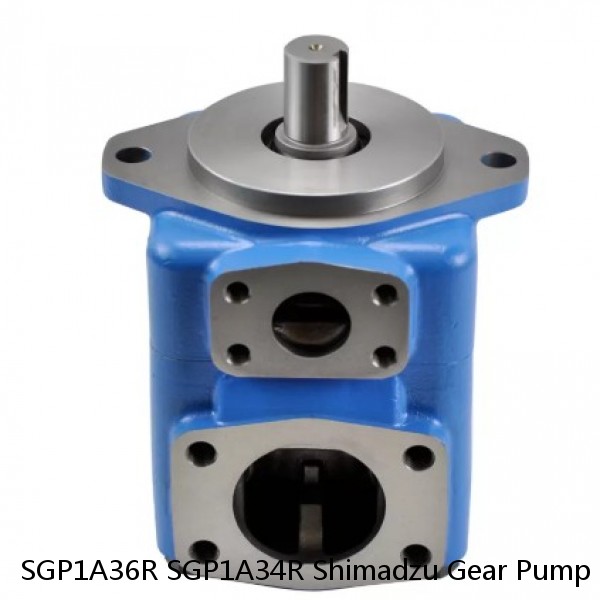 SGP1A36R SGP1A34R Shimadzu Gear Pump , Industrial Gear Pumps SGP1A32R SGP1A23R